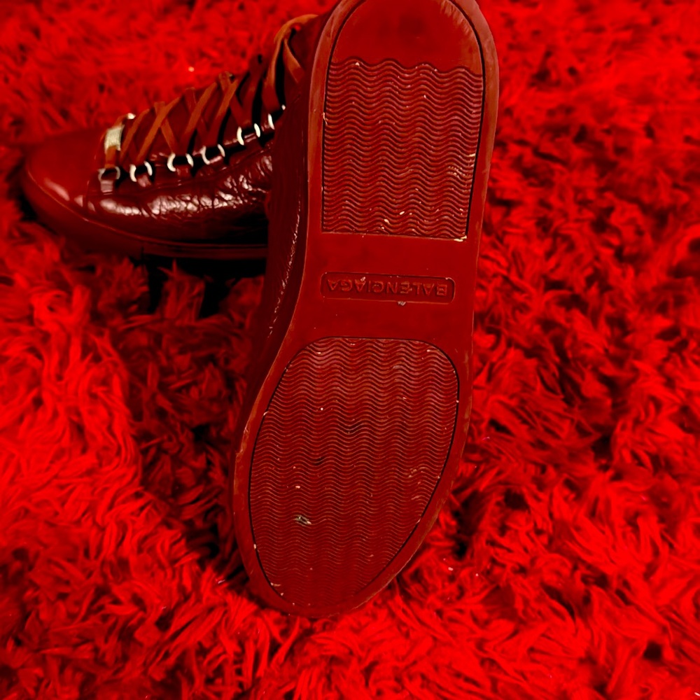 Balenciaga Arena Trainer - Burgandy - Picture 3 of 3